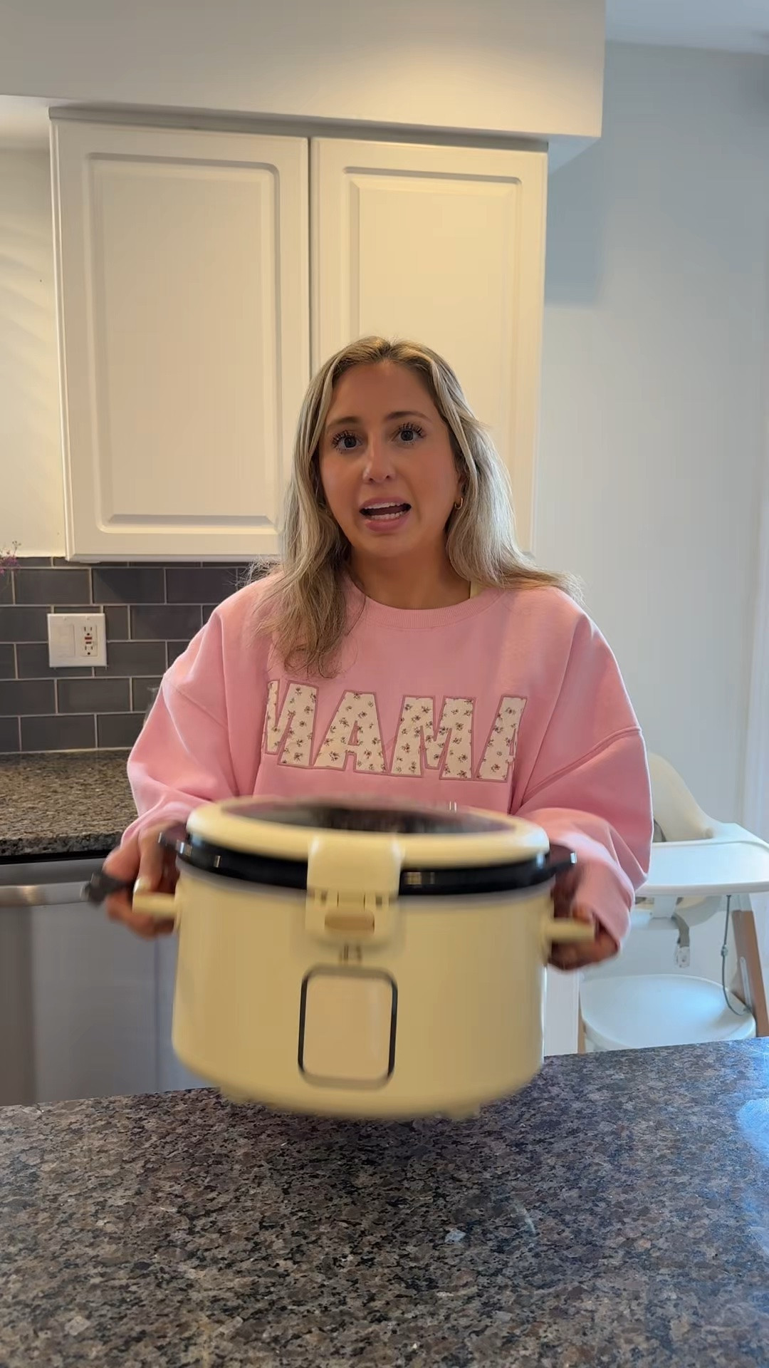 Long to do list = skip that and take the kids out lol
Love my cute pink MAMA sweatshirt from target and my cute yellow crockpot!!

#LTKMothersDay #LTKmomlife #LTKdayinmylife