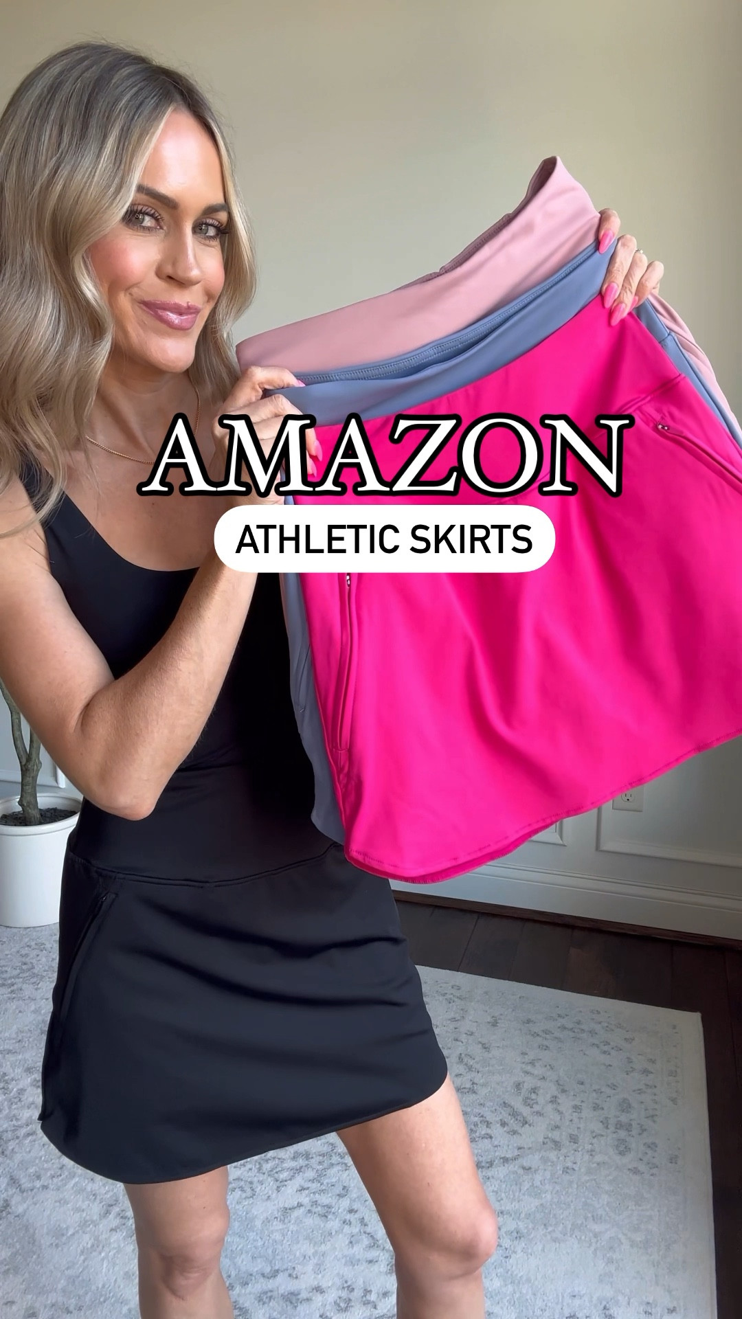 Amazon athletic skirts perfect for tennis, workout, pickleball, walking or just a cute elevated casual everyday outfit

Wearing size xs - these come in sizes XS-XXL!

#LTKfindsunder50 #LTKstyletip #LTKover40
