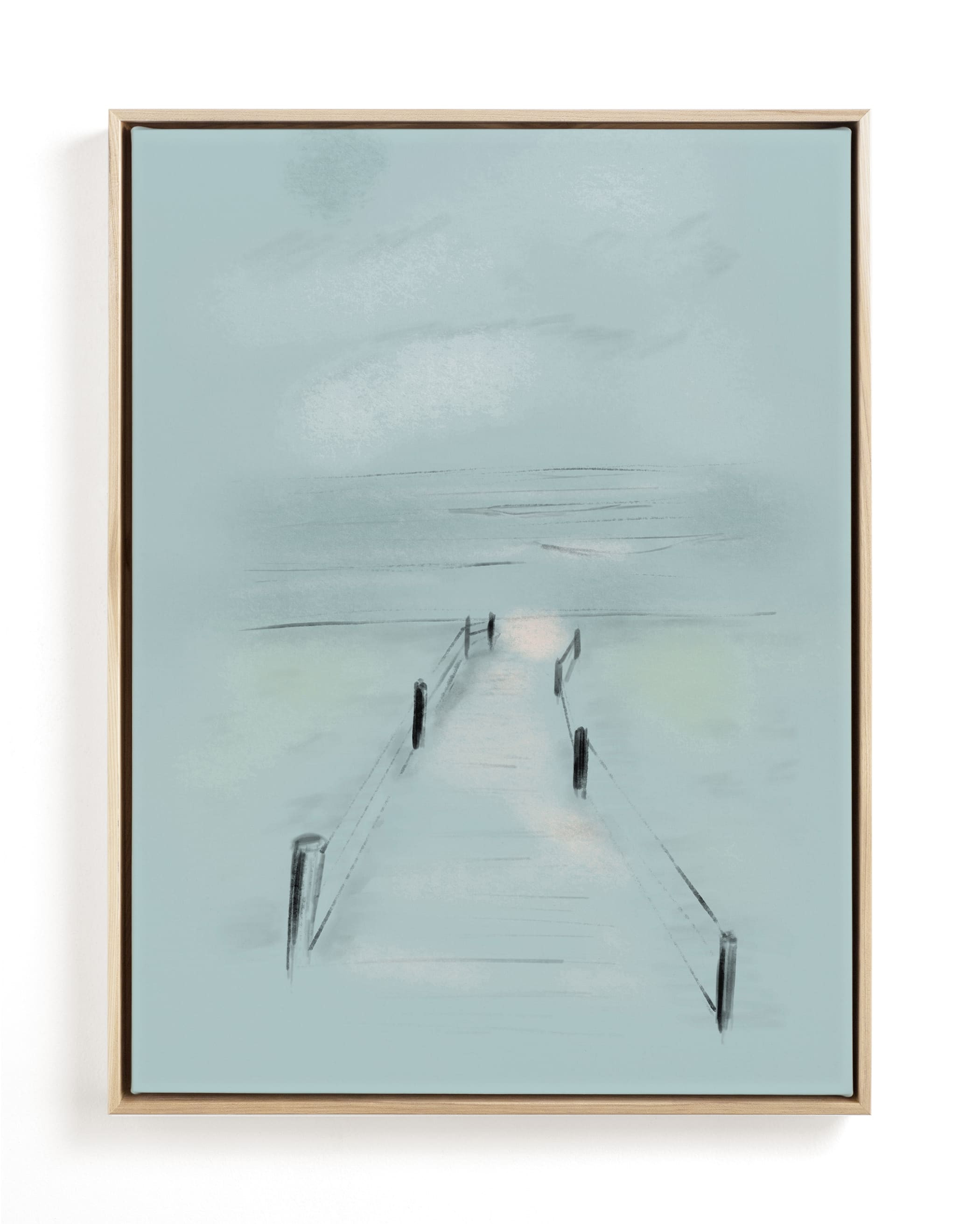 "Pathway forward" - Painting Limited Edition Art Print by Inkblot Design. | Minted