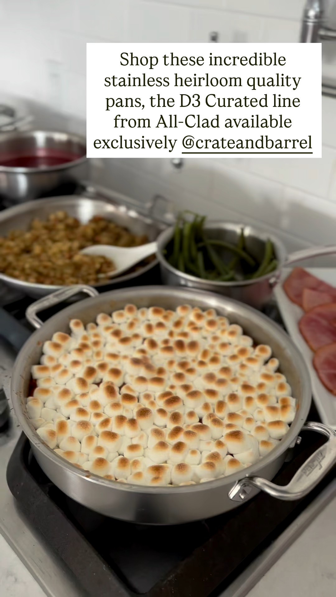 If you’re looking to invest in a pan set that will last for decades, this 10 piece set from All Clad @crateandbarrel is truly incredible! It’s on a big sale right now, too. Whether you need quality pans for making holiday or simply every day dinners, or you’re looking to give someone a generous and special wedding gift, this is your set!  #BuilttoOutlast #CrateandBarrel #AllClad #CratePartner 

#LTKHoliday #LTKSeasonal #LTKHome