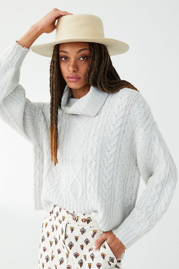 Emma Cable-Knit Sweater | Anthropologie (US)