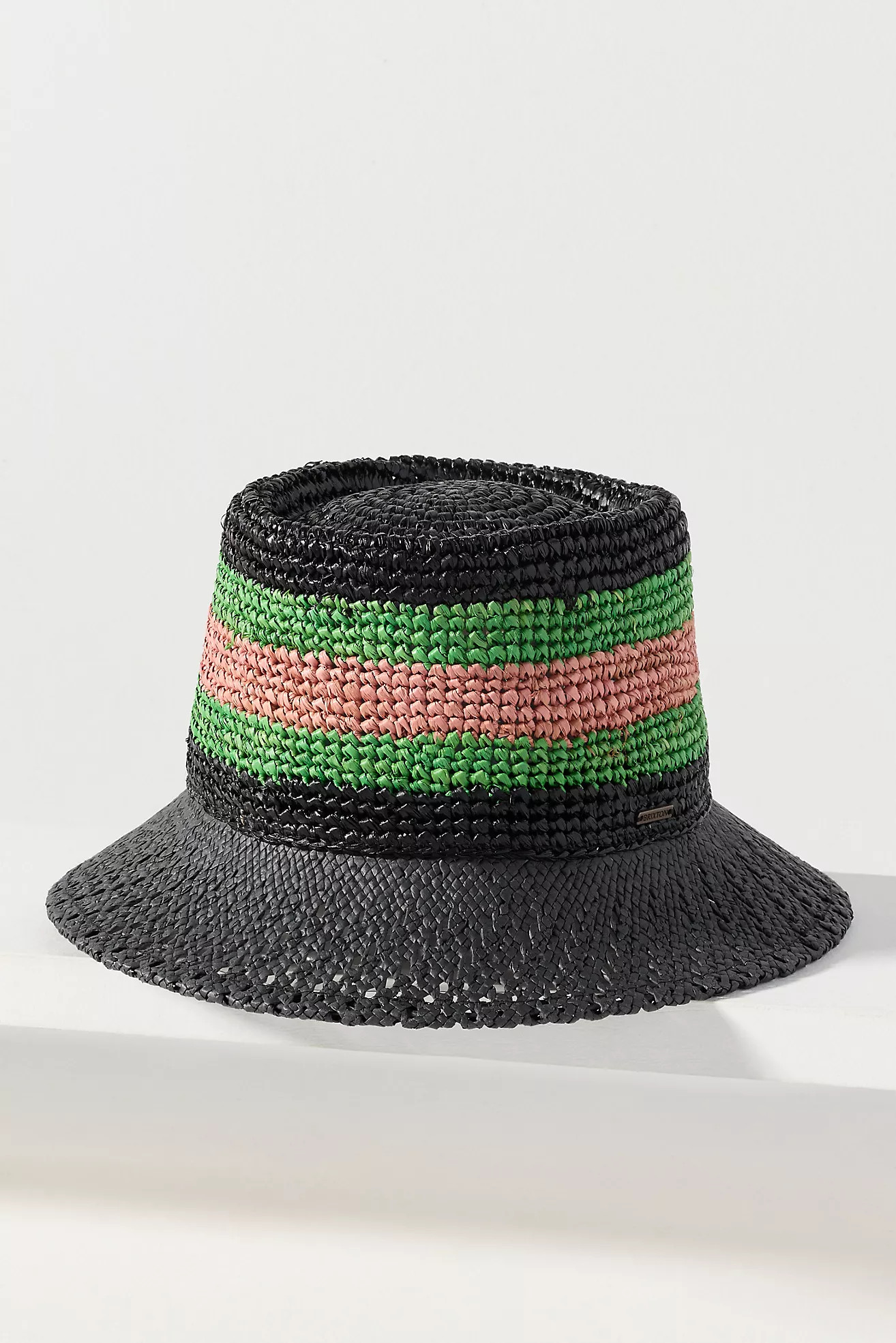 Brixton Ellee Festival Straw Bucket Hat | Anthropologie (US)