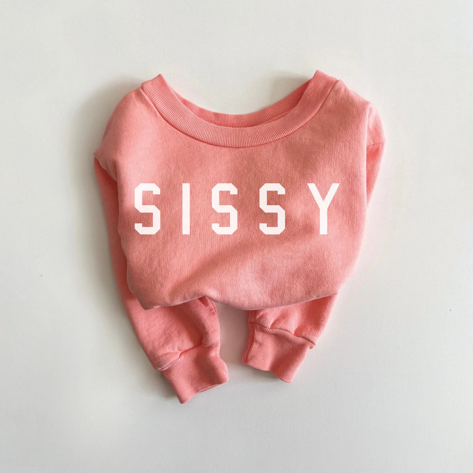 Baby Sissy® Everyday Girls Sweatshirt in Bubblegum color - Ford And Wyatt | Ford and Wyatt