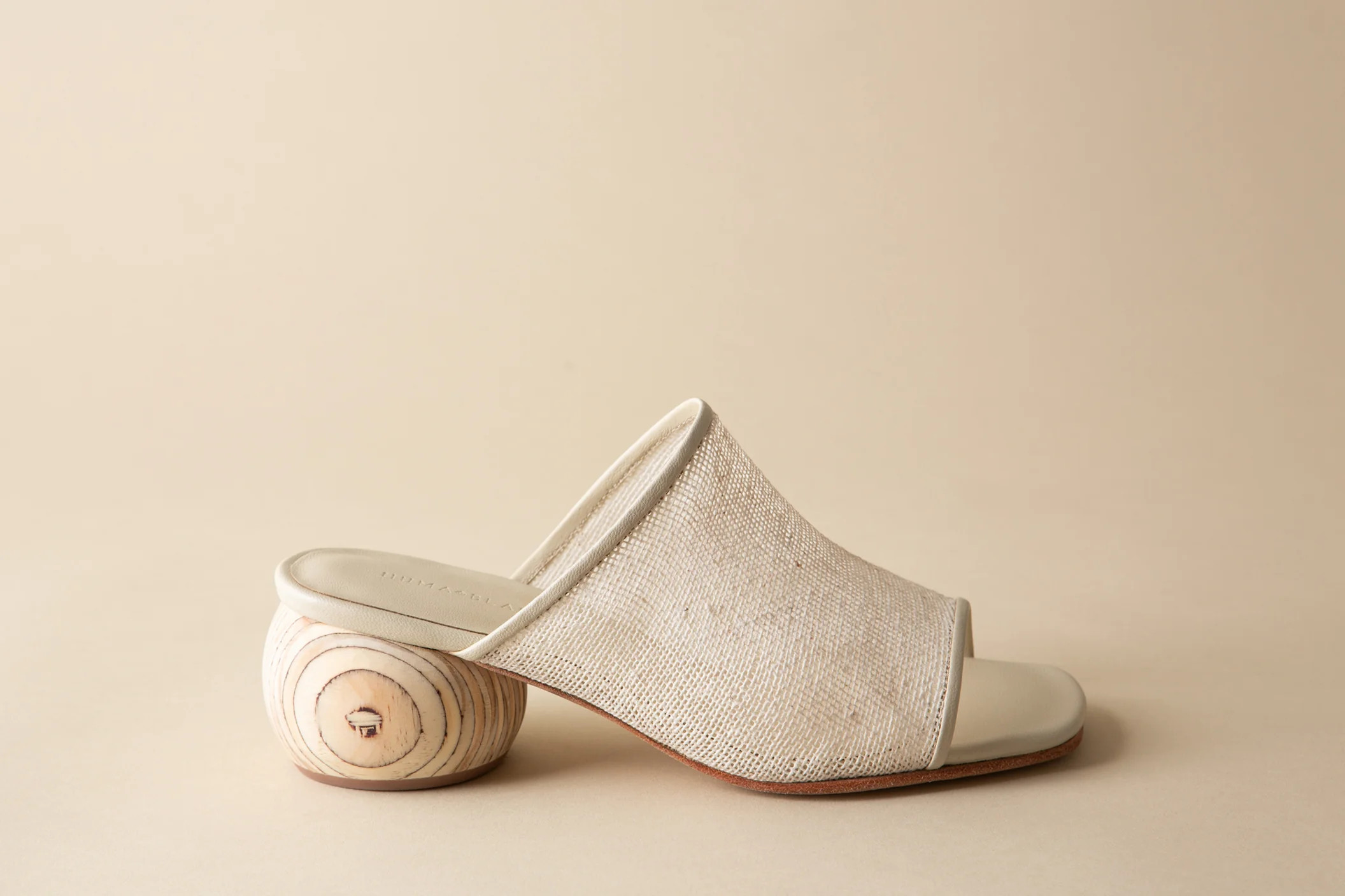 Milla | Women's Heeled Mule | Huma Blanco | Huma Blanco