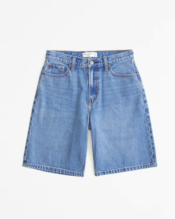 Mid Rise 10" Loose Short | Abercrombie & Fitch (US)