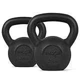 Yes4All Powder Coated Kettlebell Set of Weight - 25 ,30 ,35 ,45, 60, 70, 105lbs | Amazon (US)