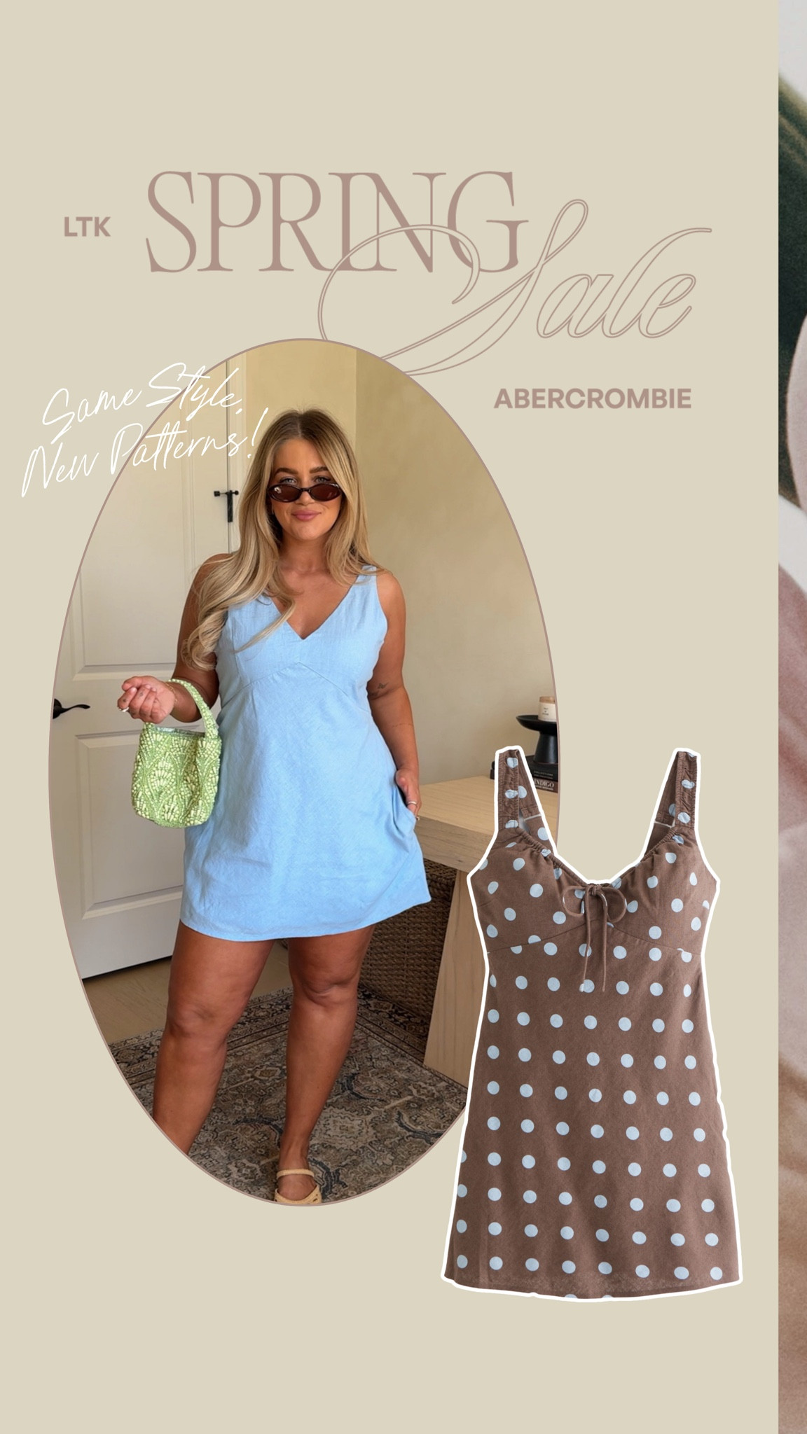 Abercrombie dress sale🤍 CODE: AFLTK for additional 25% off the sale 

#LTKSpringSale #LTKSaleAlert #LTKootd