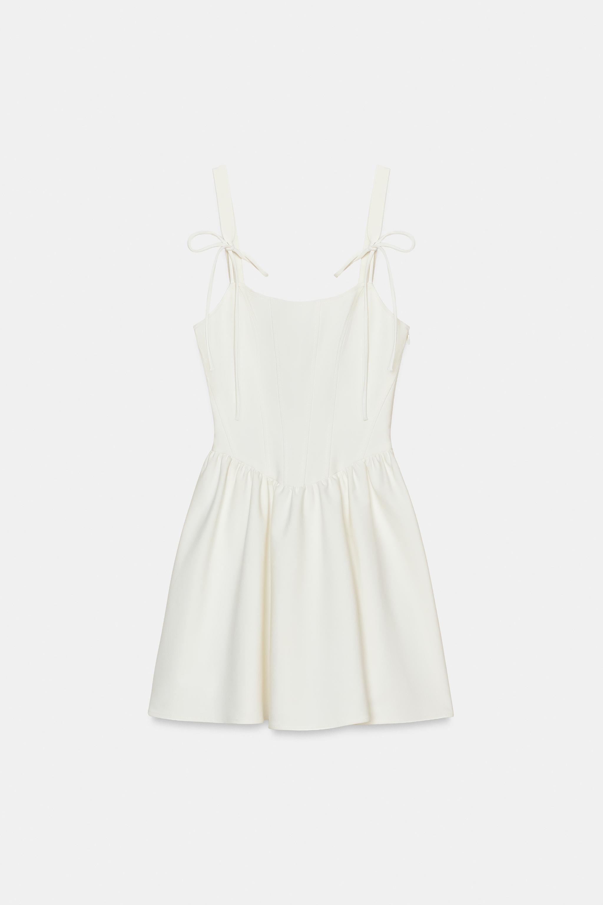 CORSET-STYLE VOLUMINOUS DRESS | Zara US