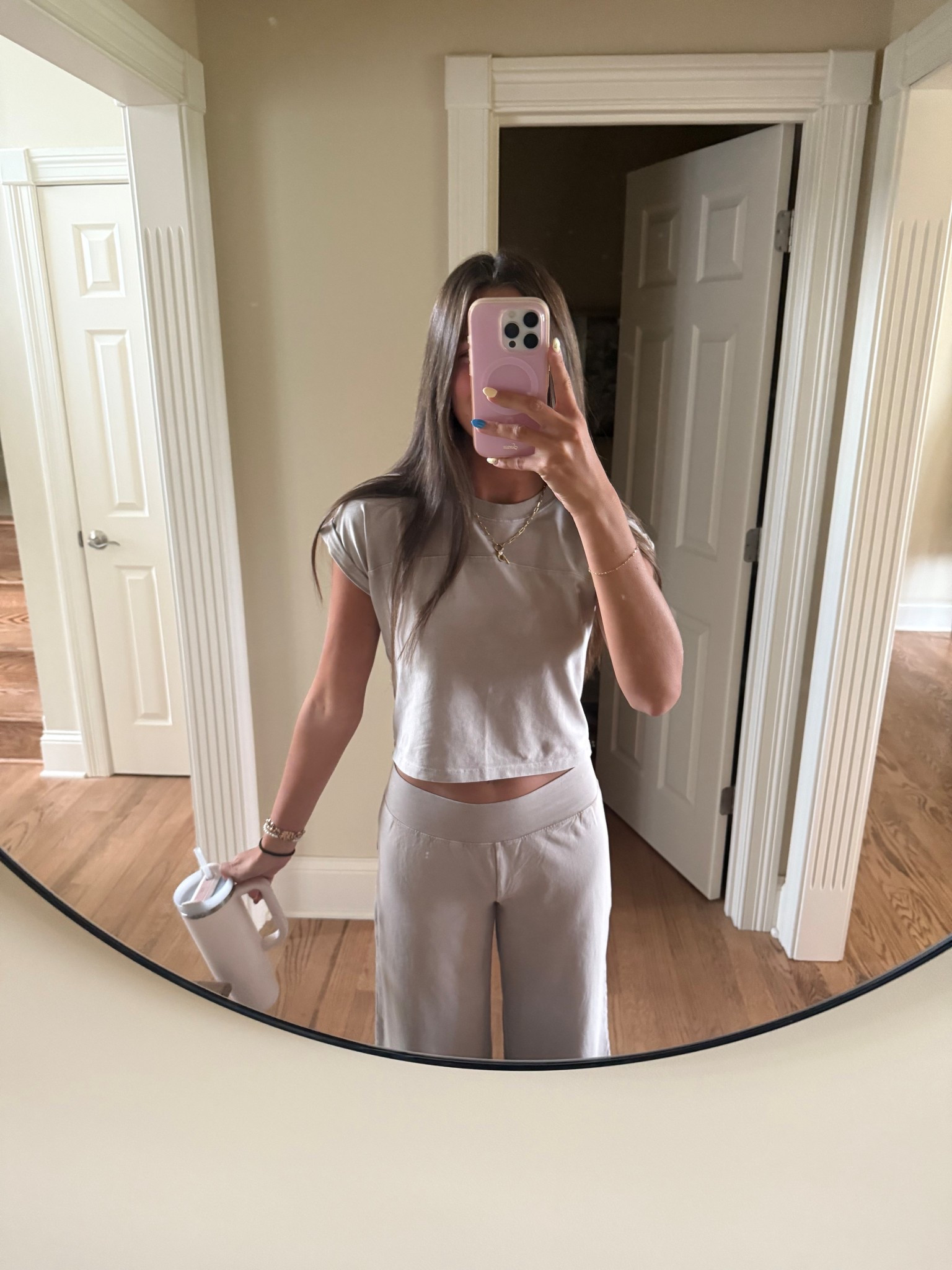 my fav matching set 🤎🧸 size xs top & bottoms for reference! 

#LTKStyleTip