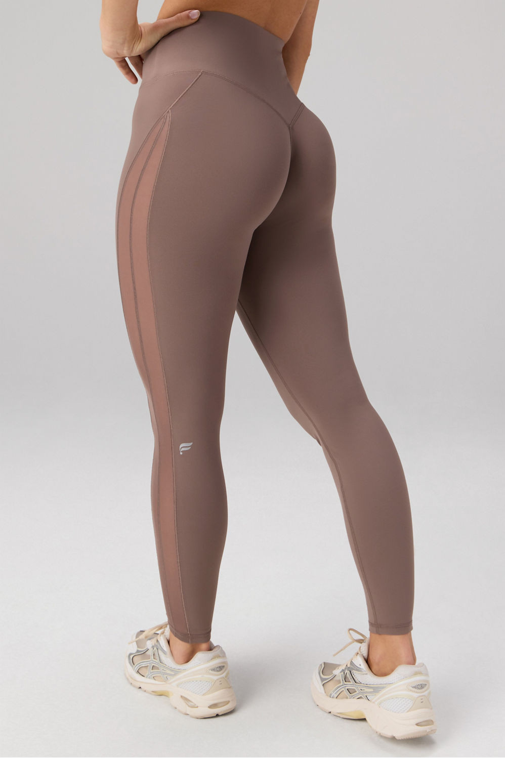 The No-Seam PureLuxe TLC Mesh Legging | Fabletics