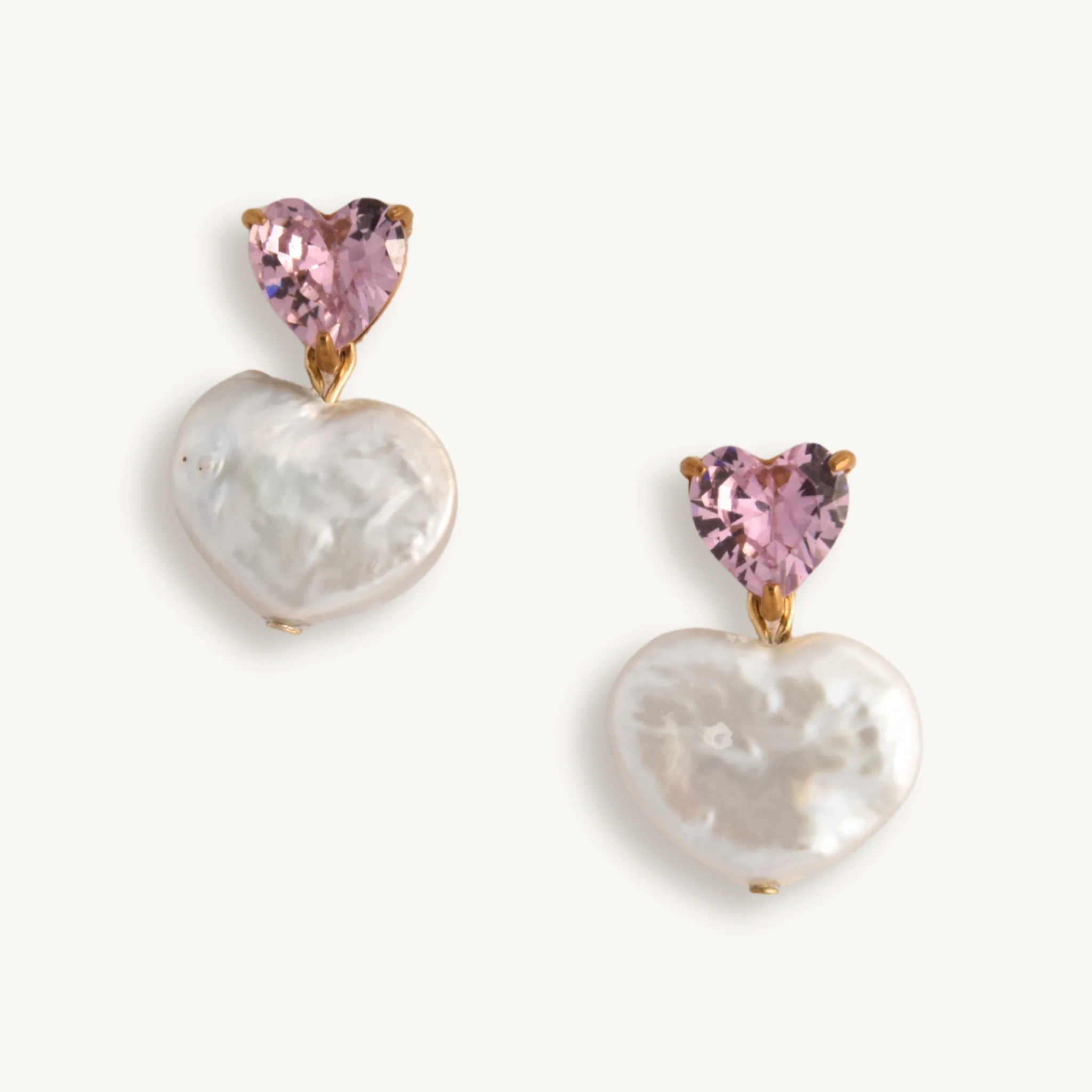 Blush Hearts | Fraypearls