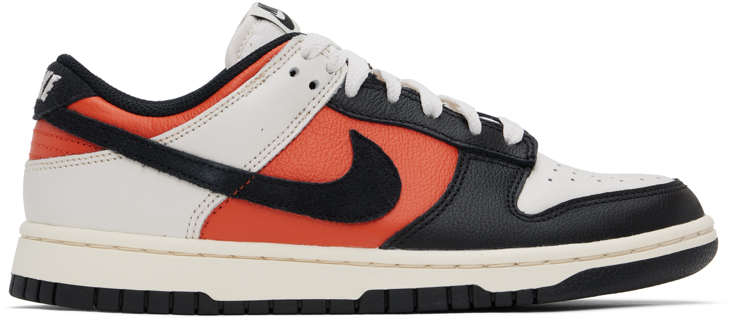 Nike Black & Orange Dunk Low Retro Sneakers | SSENSE