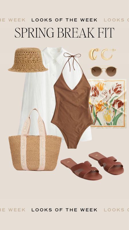 Spring break resort beach outfits 