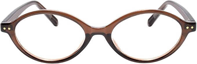 TIJN Olisa Blue Light Blocking Glasses for Women Men,Oval Glasses Frame Bluelight Glasses for Gam... | Amazon (US)