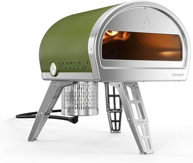 Gozney Roccbox Outdoor Pizza Oven, Green, Portable, Gas & Wood Fired, Restaurant-Grade | Amazon (US)