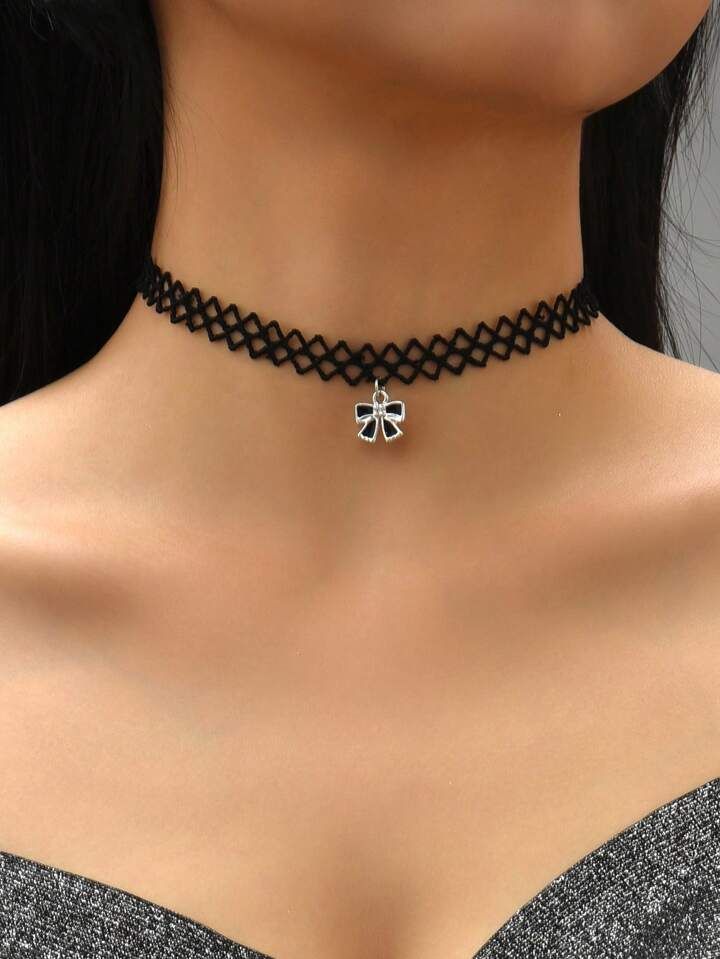 1 st Modieuze Strik Charm Choker Voor Vrouwen Voor Dagelijkse Decoratie | SHEIN