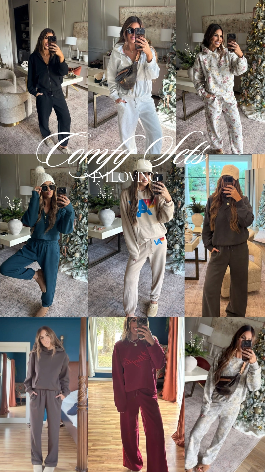 comfy sets I'm living it lately 🤍

wearing a medium in most of these! 

 