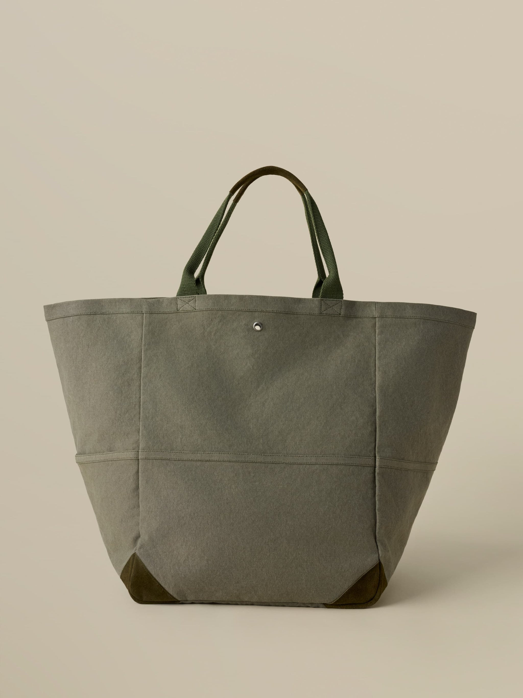 Sunwashed Canvas Utility Bag - Olive | Faherty