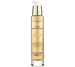 Sunday Riley Fairy Godmother Shimmering Body Oi l Gel | QVC
