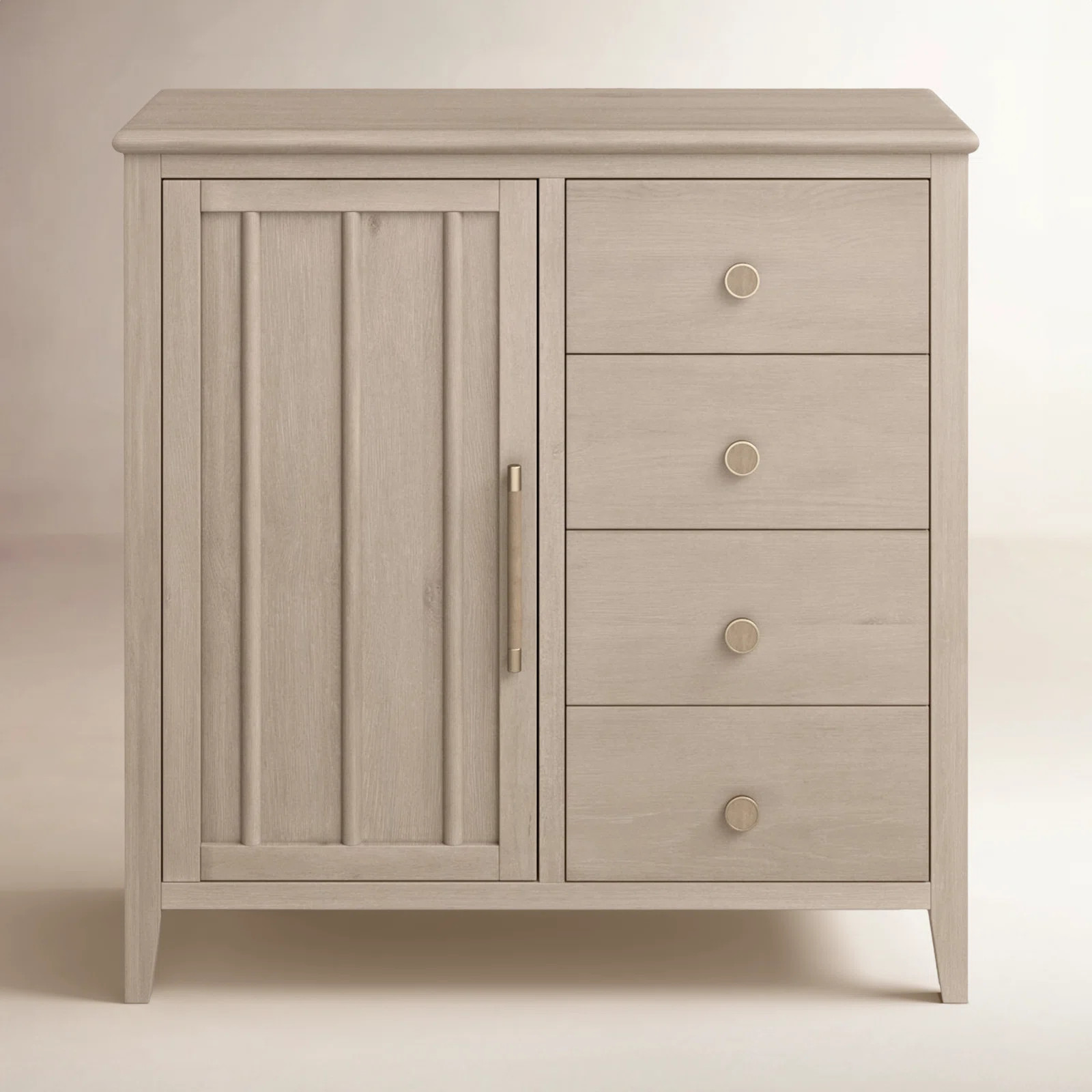 Honey 6 Drawer 48" W Combo Dresser | Wayfair North America