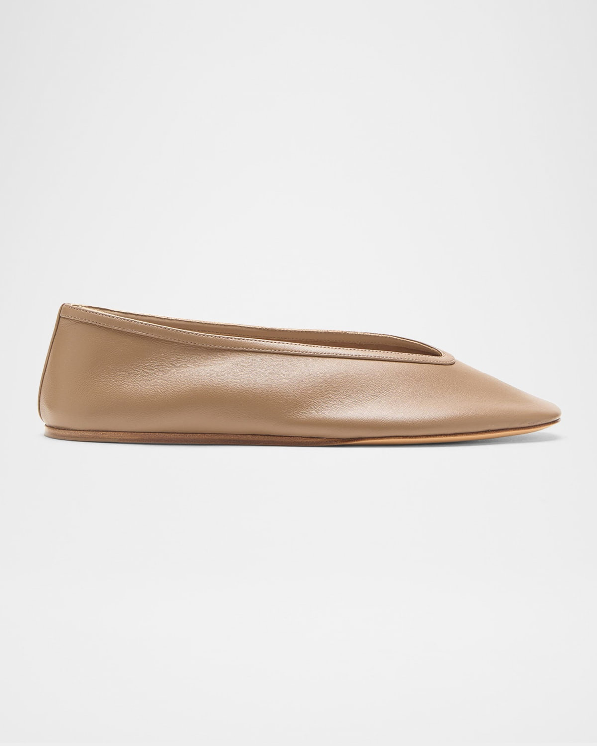 Luna Leather Ballerina Flats | Neiman Marcus