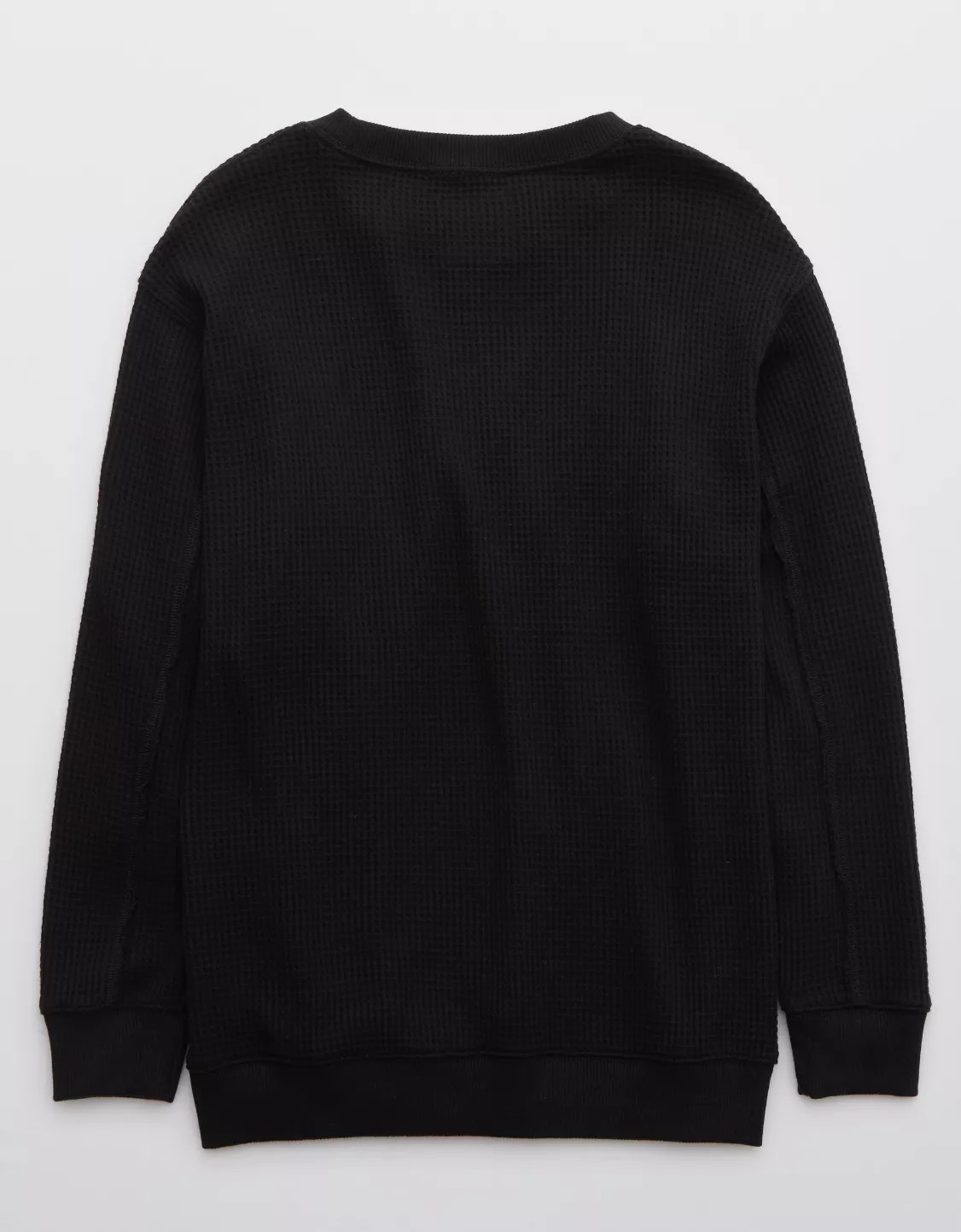 Aerie The Sweat Waffle Crew Neck Sweatshirt | American Eagle Outfitters (US & CA)