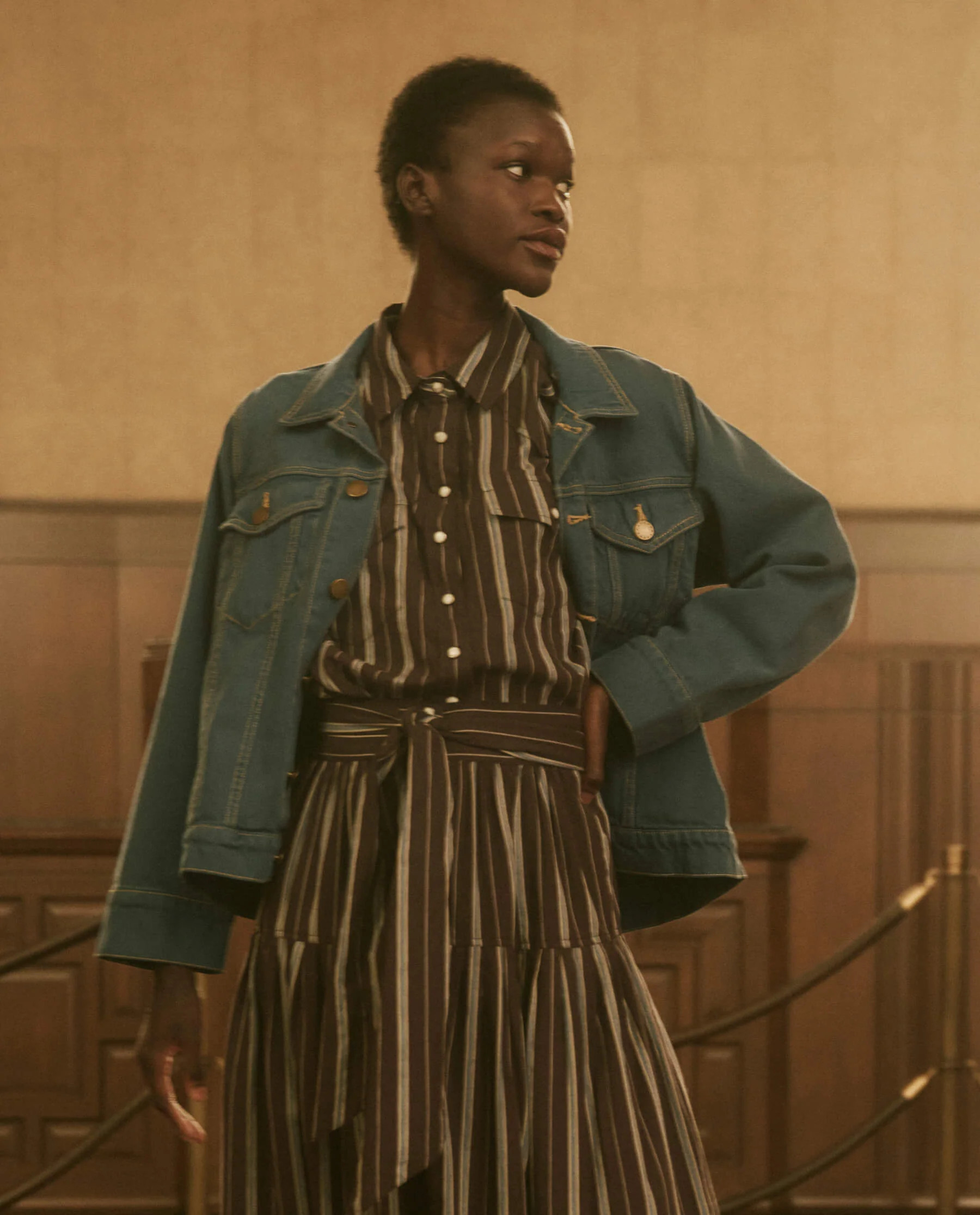 The Slouchy Jean Jacket. | THE GREAT.