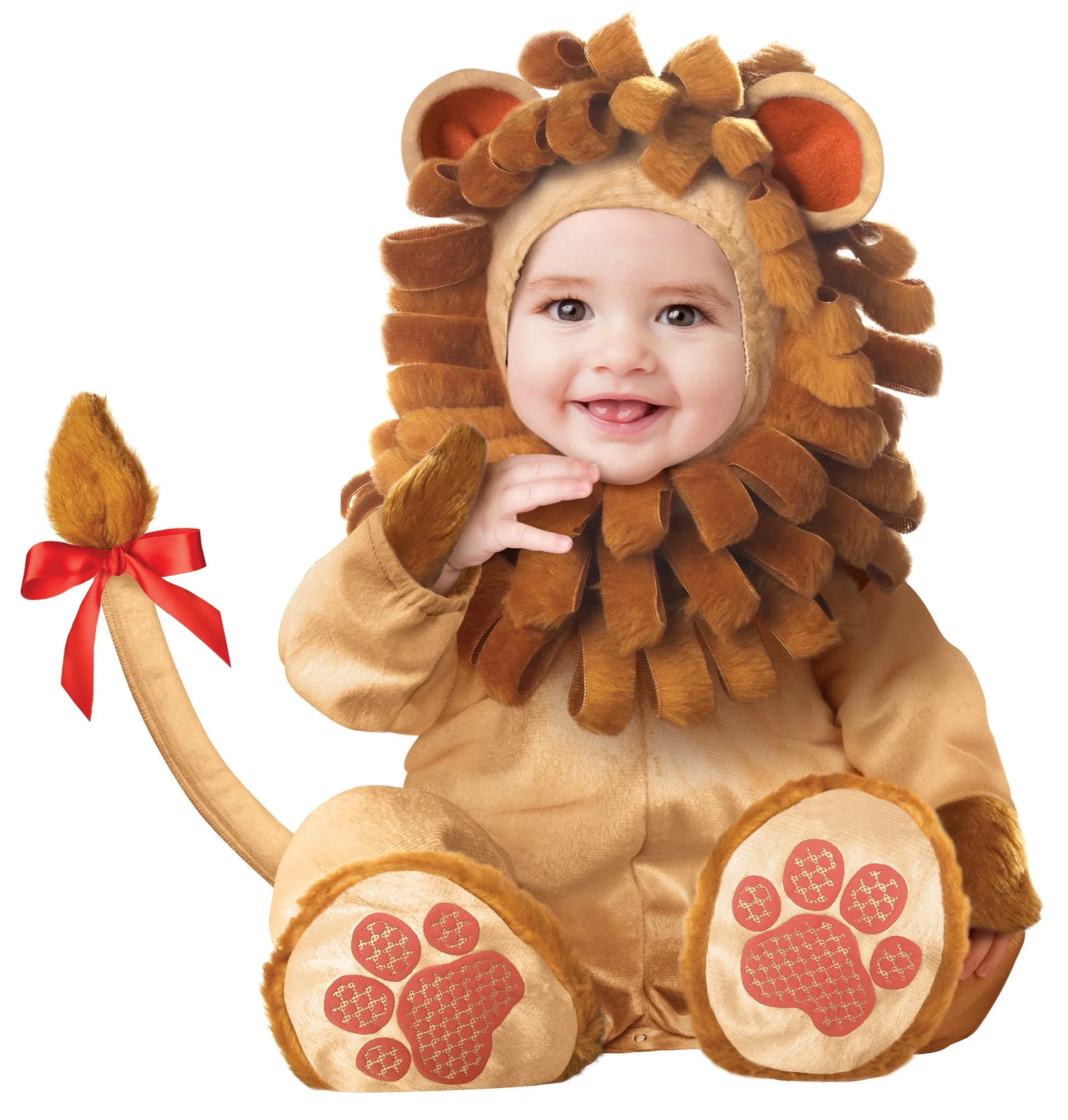 InCharacter Costumes Lil Lion Halloween Fantasy Costume Unisex, Infant 0-1, Beige - Walmart.com | Walmart (US)