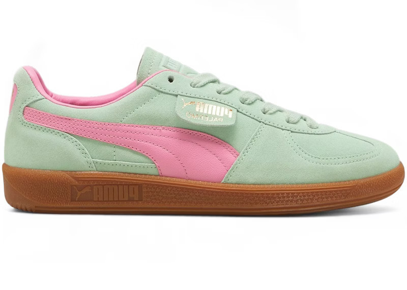 Men's Puma Palermo Fresh Fast Sneakers in Mint/Pink/Gum | StockX