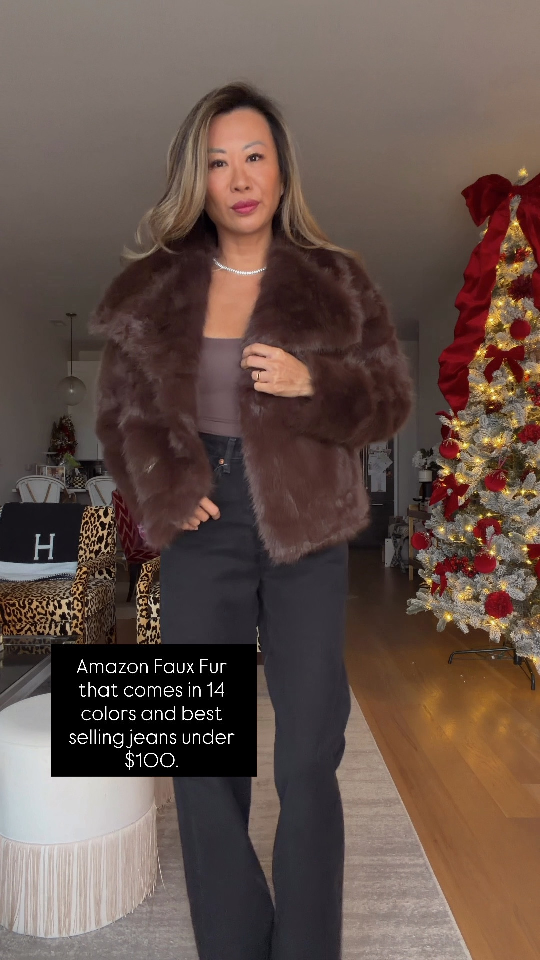 Best selling Levi jeans. True to size 26. Skims like bodysuit Amazon. Amazon fur. Amazon tennis necklace  

#LTKHoliday #LTKFindsUnder100 #LTKGiftGuide