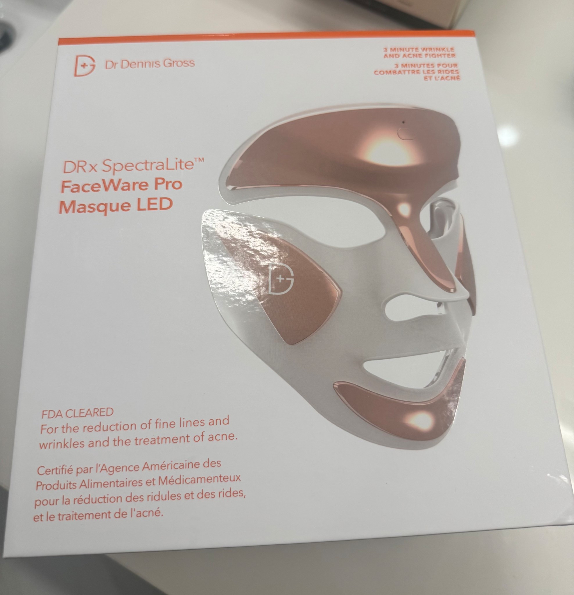 I just purchased this Dr. Dennis Gross mask, y'all know I love this brands products. This is a FDA approved LED mask with 3 different settings. The three settings are for anti-aging, acne/blemishes, and combination. So far I really like it, I feel like my skin products penetrate my skin better after using this mask.

#LTKBeauty #LTKWatchNow