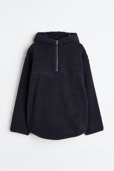 Zip-top teddy hoodie | H&M (UK, MY, IN, SG, PH, TW, HK)