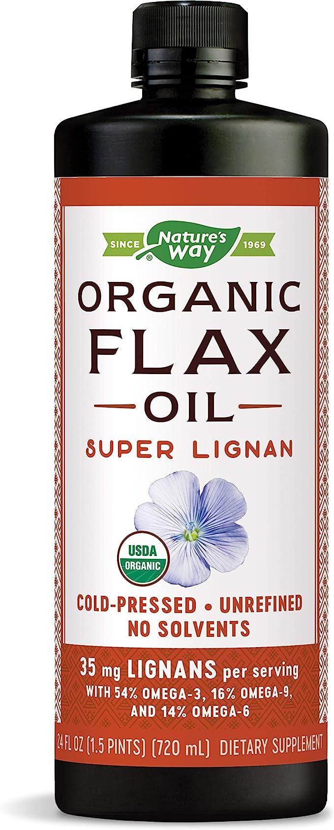 Nature's Way Organic Flax Oil Super Lignan | Amazon (US)