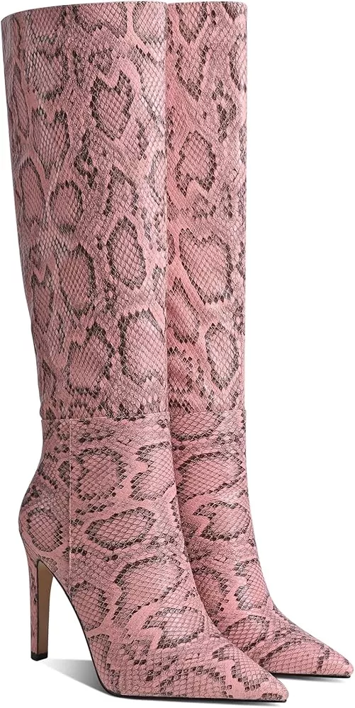 Snakeskin boots best sale wide calf