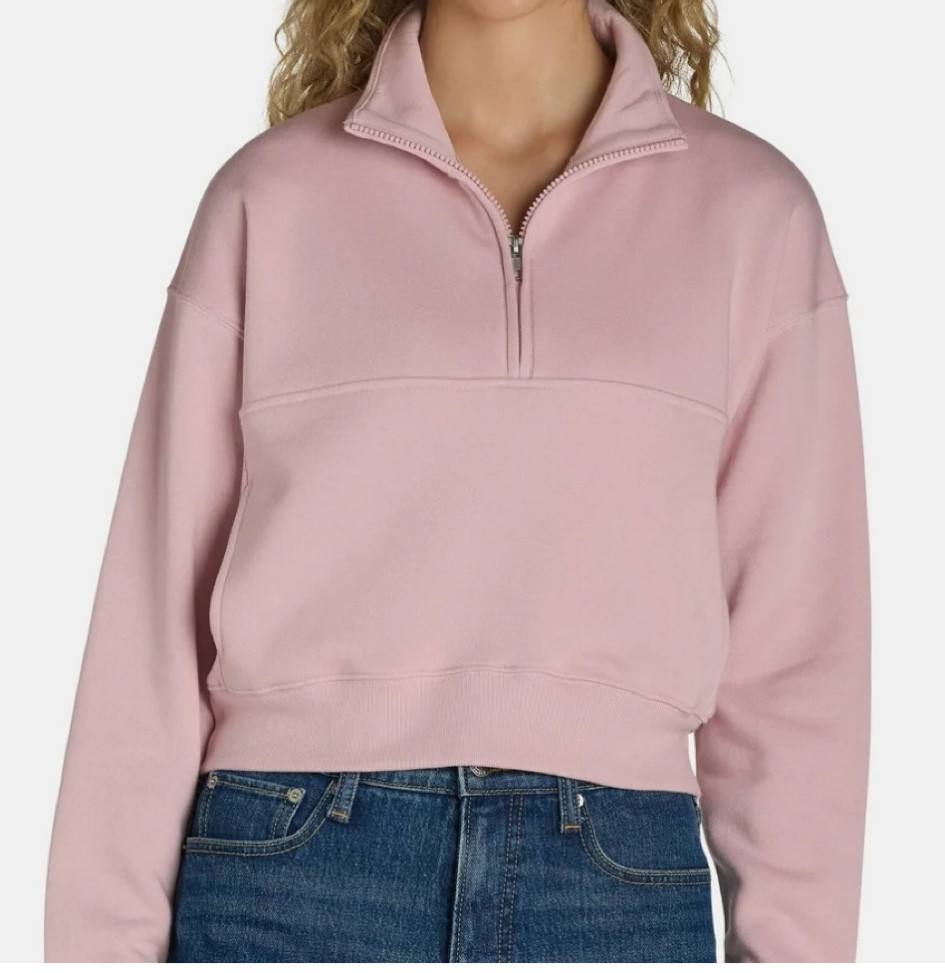 The softest zip pullover #casual #affordable #fashion #walmart 

#LTKFindsUnder50