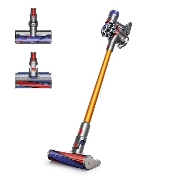Dyson V8 Absolute Cordless Vacuum w/ Carry & Clean Kit | Yellow | New - Walmart.com | Walmart (US)