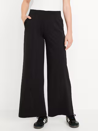 High-Waisted PowerSoft Trouser Pants | Old Navy (US)