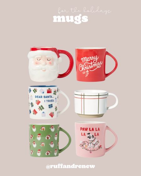 Mugs / Christmas mug / holiday mug / holiday decor / Christmas decor / holiday home / Christmas home / seasonal home / gift ideas / gift ideas under $5 / gifts for her / stocking stuffers 

#LTKSeasonal #LTKHoliday #LTKGiftGuide