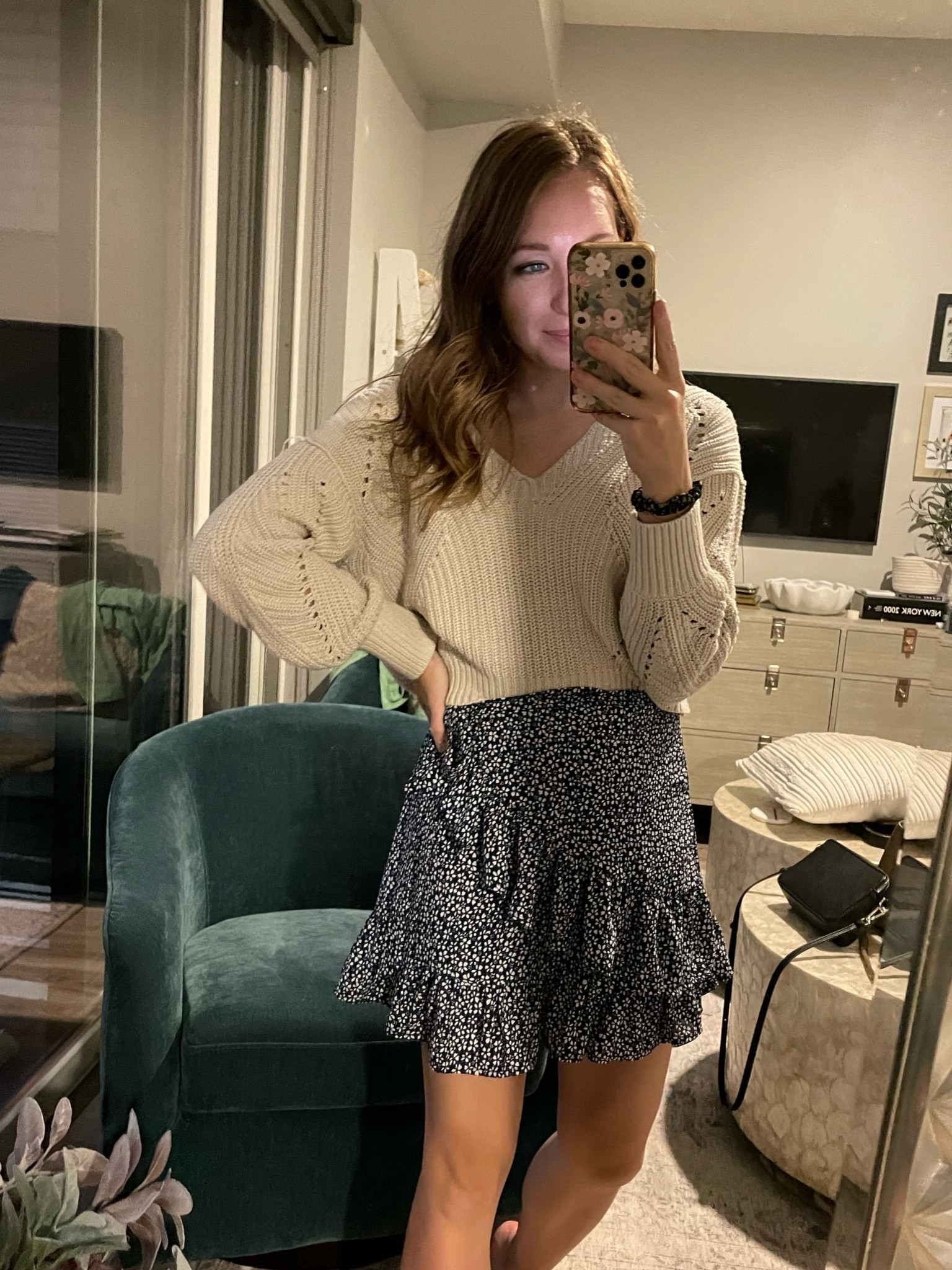 Love this Amazon skirt!  Wore it all summer last year and love how it looks paired with a sweater for fall 👌🏼

#LTKunder50 #LTKstyletip #LTKSeasonal