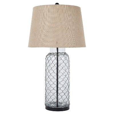 Sharmayne Table Lamp Transparent  - Signature Design by Ashley | Target