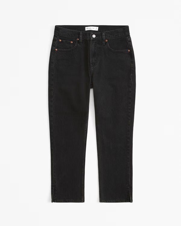 Women's Mid Rise Capri Jean | Women's | Abercrombie.com | Abercrombie & Fitch (US)