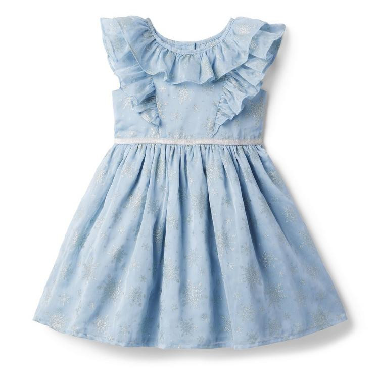 Disney Frozen Shimmer Snowflake Dress | Janie and Jack