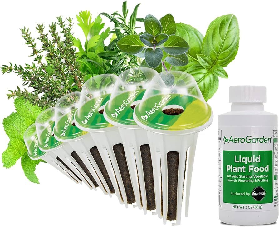 AeroGarden Assorted Italian Herb Seed Pod Kit (6-pod) | Amazon (US)