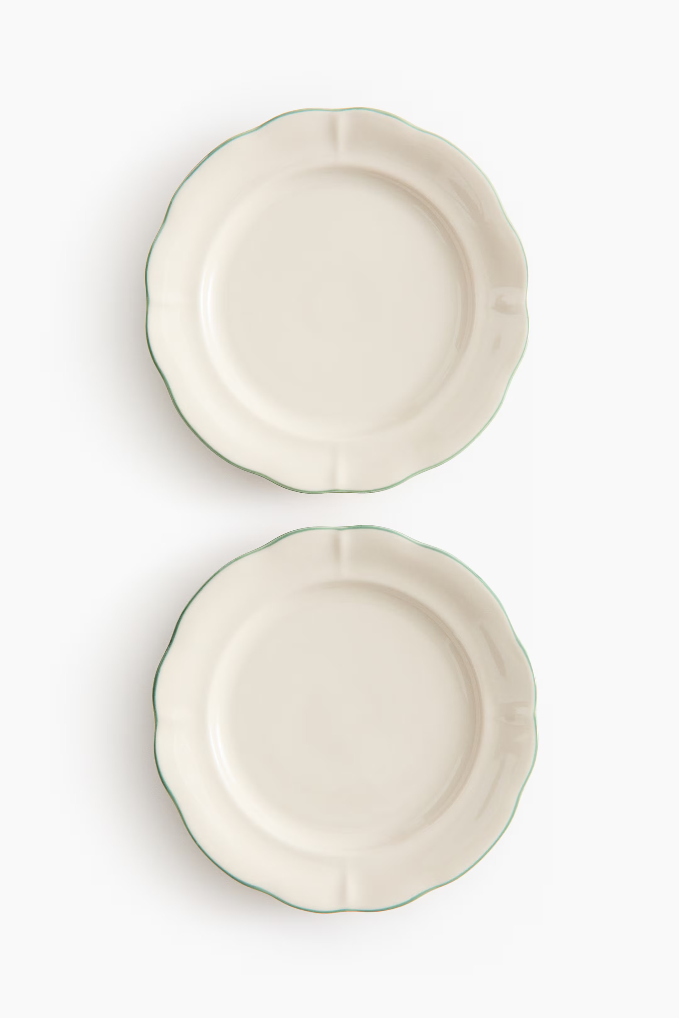 2-pack stoneware dinner plates | H&M (UK, MY, IN, SG, PH, TW, HK)