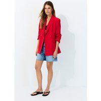 Stradivarius Fitted blazer  Red XL | Stradivarius (UK)