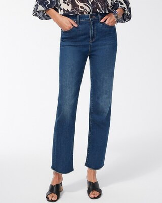 Petite High Rise Straight Leg Jeans | Chico's