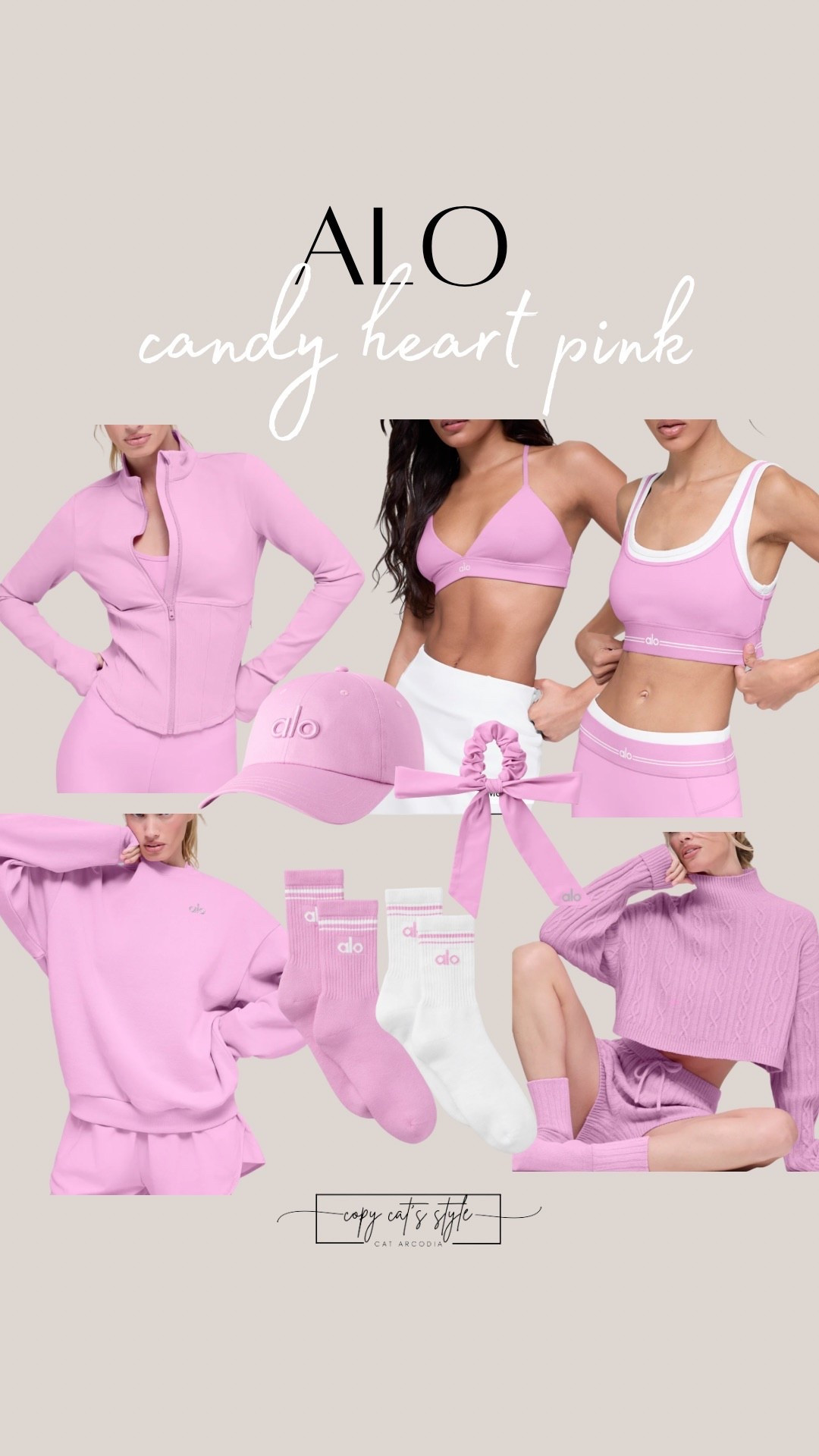 Alo’s new candy heart pink drop. Just in time for Valentine’s Day! 

#LTKfitnessgoals #LTKActive
