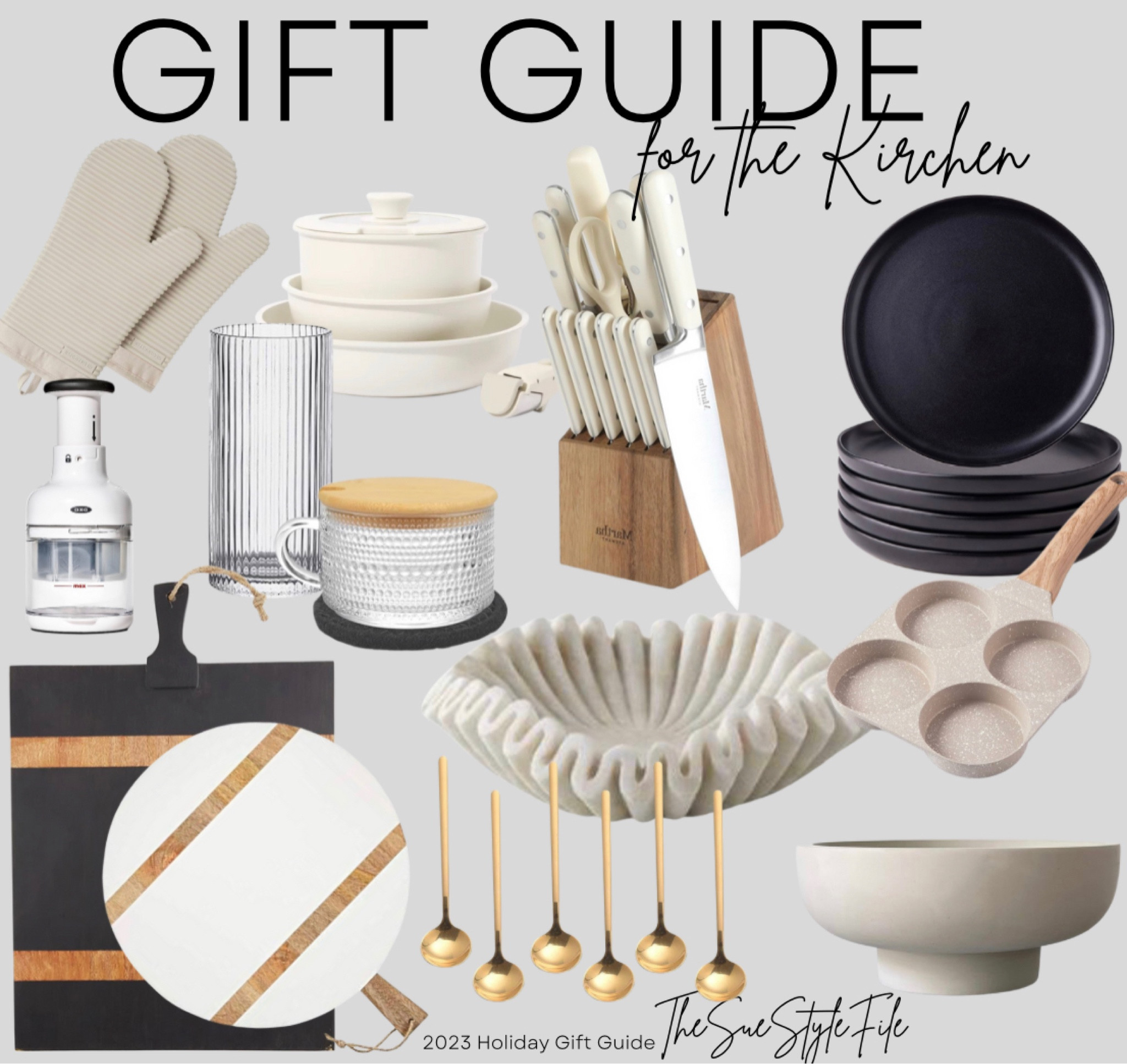 Gift guide for her. Gift guide 2023. Gift guide for kitchen. Kitchen gift guide. Gift guide for hostess. Holiday gifting. Christmas. Gift guide for kitchen. Gift guide home. Gift guide for host. Home gift guide. 


#LTKGiftGuide #LTKHolidaySale #LTKHoliday