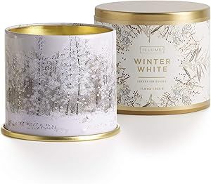 ILLUME Noble Holiday Winter White Soy Candle, Large Tin | Amazon (US)