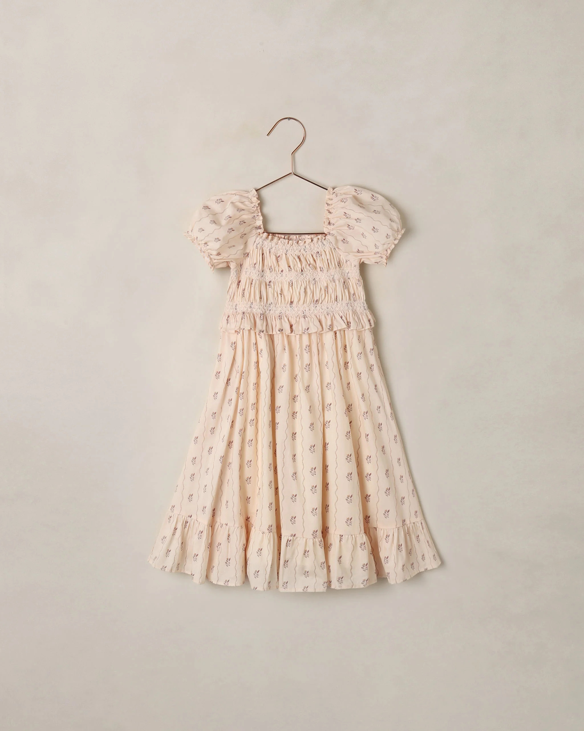 Maggie Dress Floral Stripe | Rylee + Cru